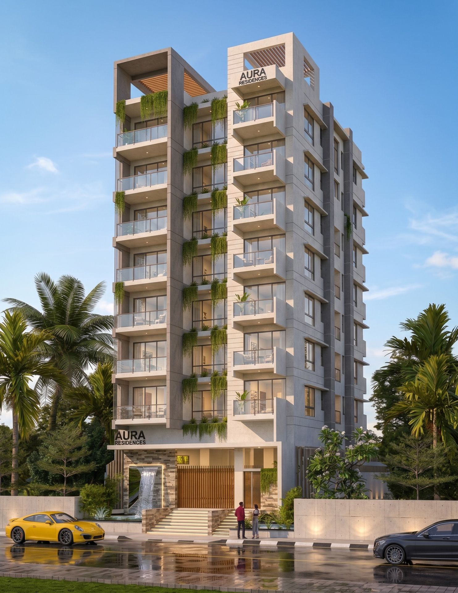 Mahmuda Akhter's Villa — apartment project in Bashundhora L block, Road 12, Dhaka by Edge Construction & Consultancy