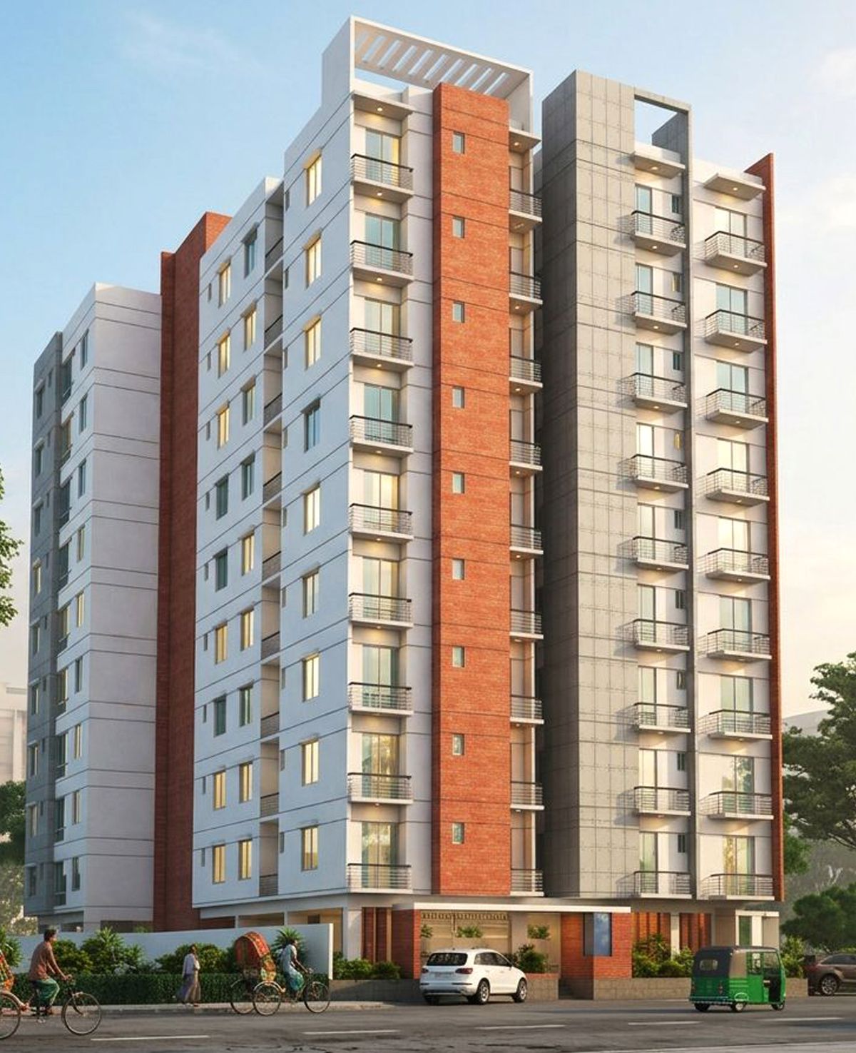 Dream Rose — apartment project in Dhaka Cantonment, Dhaka by Edge Construction & Consultancy