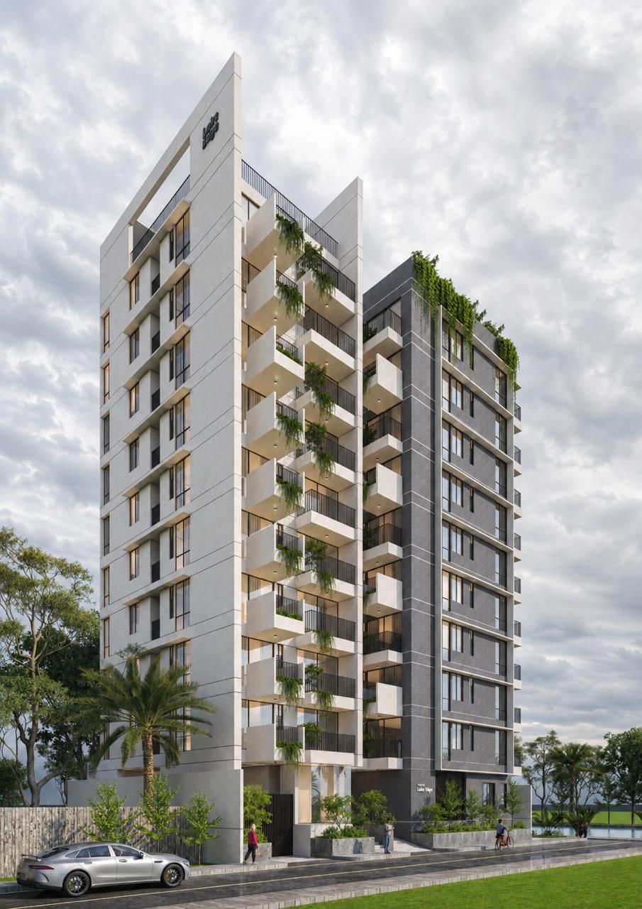 Lake Edge — apartment project in Modhu City, bosila, keranigonj, Dhaka by Edge Construction & Consultancy
